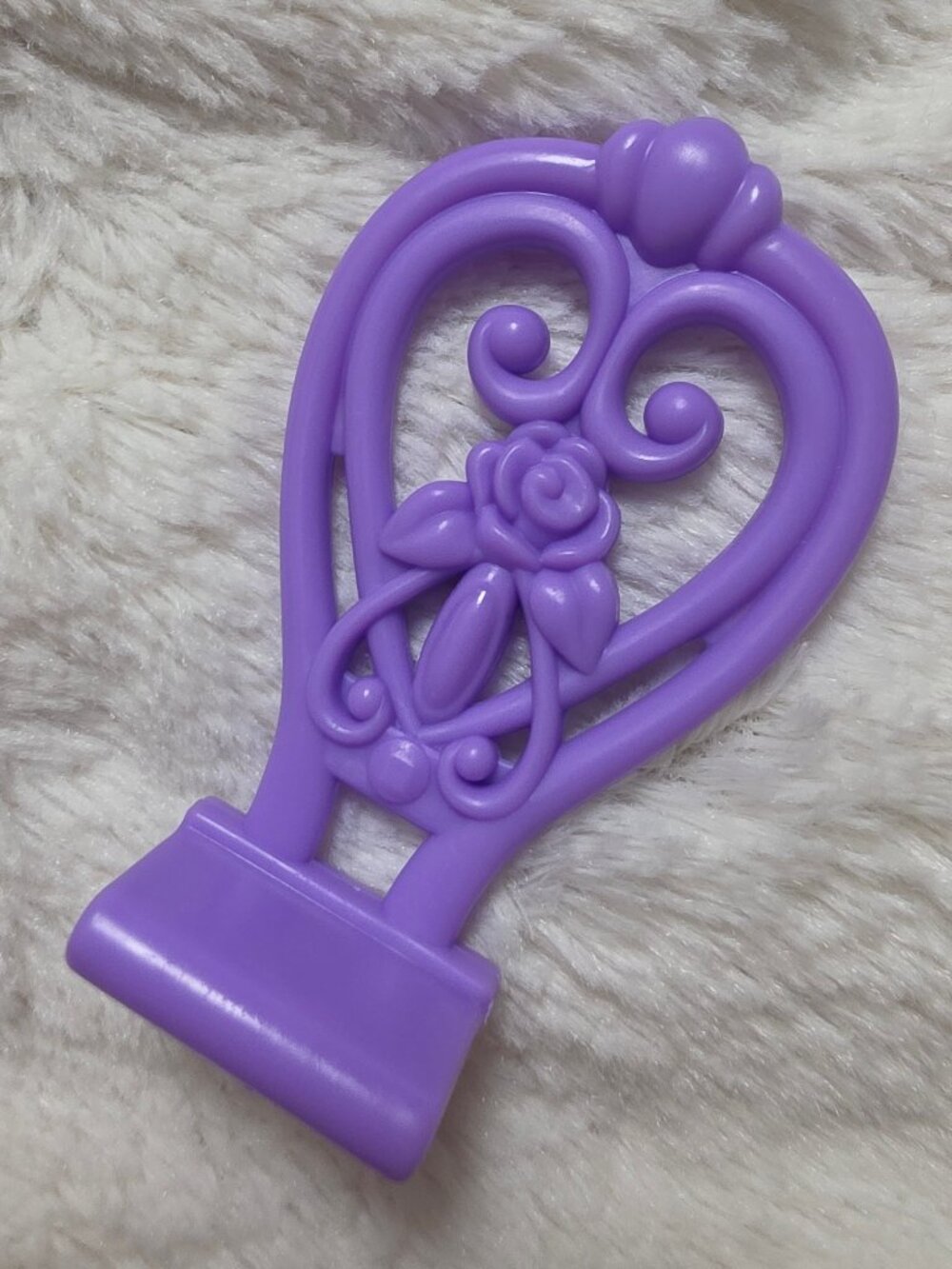 Disney Princess Fold 'n Go Celebration Castle REPLACEMENT Part Chair Back Purple